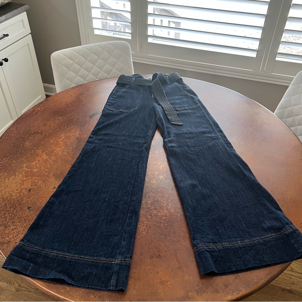 Pilcro Women's Wide Leg Jeans